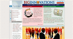 Desktop Screenshot of biginnovations.com